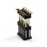 2.54mm Pitch Male Pin Header Connector Dual Insulator Plastic Type